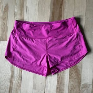 Lululemon speed up short size 12